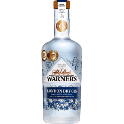 WARNER'S LONDON DRY GIN